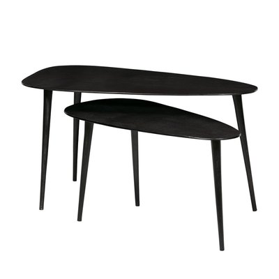 2 tables basses en métal - TRIANGLE BEPUREHOME