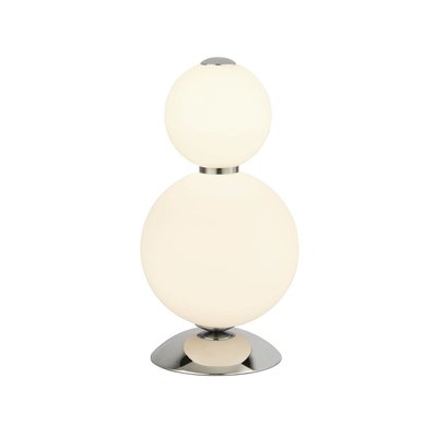 Lampe SNOWBALL 1x15W LED Chromé Blanc BOUTICA-DESIGN