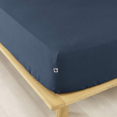 Drap housse flanelle TERRE DE NUIT