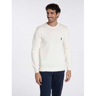 Pulls col rond  en coton PACO GENTLEMAN FARMER