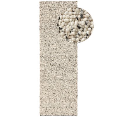 Tapis de couloir en laine tissé main PATCH BENUTA 