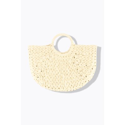 Sac en raphia tressé, poche smartphone ULLA POPKEN
