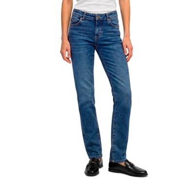 Jeans modèle Alby droit en mélange de coton bio MARC O'POLO