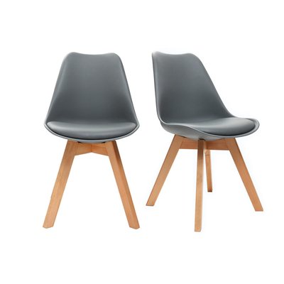Chaises design (lot de 2) PAULINE MILIBOO