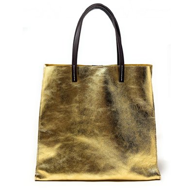 Sac à main en cuir italien SILVER OH MY BAG