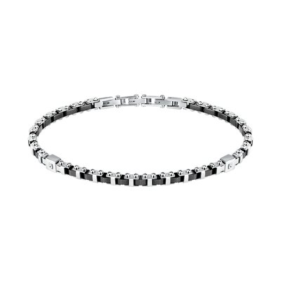 Bracelet en acier, cristaux, ipg CERAMIC SECTOR NO LIMITS