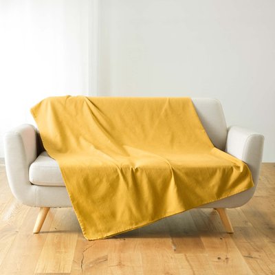 Plaid Jete de lit fauteuil Lucilia DOUCEUR D'INTÉRIEUR