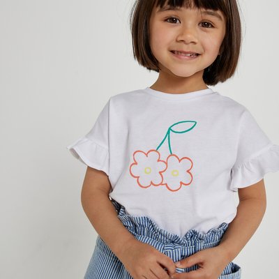 Lote de 3 t-shirts de mangas curtas com folho LA REDOUTE COLLECTIONS