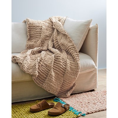 Kit Crochet Plaid Athenes PINGOUIN