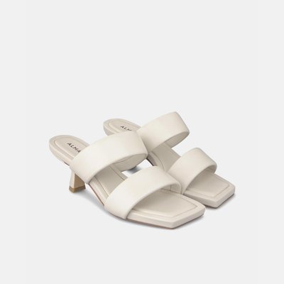 Sandales en cuir à talon carré ALMA EN PENA