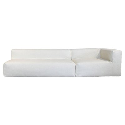 Canapé modulable en laine bouclée, déhoussable MX HOME