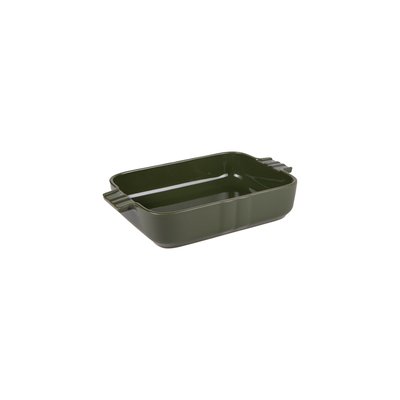 Plat kaki   23x16 cm-LOURMARIN TABLE PASSION