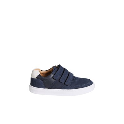 Baskets scratchées cuir enfant VERTBAUDET