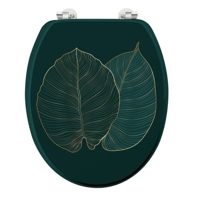 Abattant WC MDF charnières métal Jade DECORATIE
