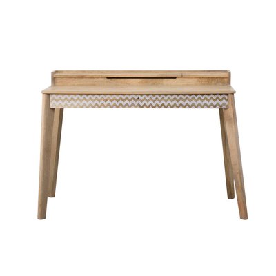 Bureau pupitre en bois de manguier  SIMÉON MADE IN MEUBLES 