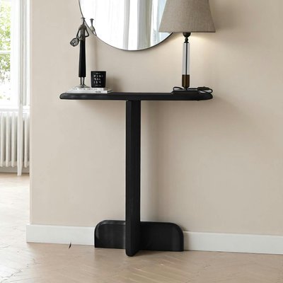 Console d'entrée design en bois grisé SITIA PIER IMPORT