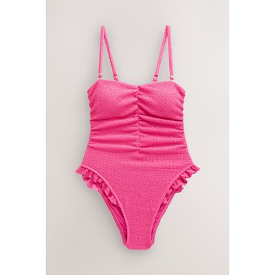 Maillot de bain bandeau effet ventre plat NEXT