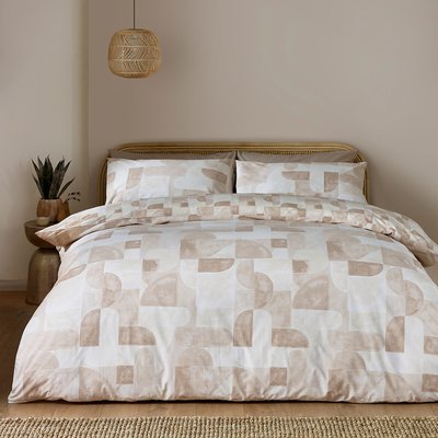 Sloane Geo Reversible Duvet Cover Set CATHERINE LANSFIELD