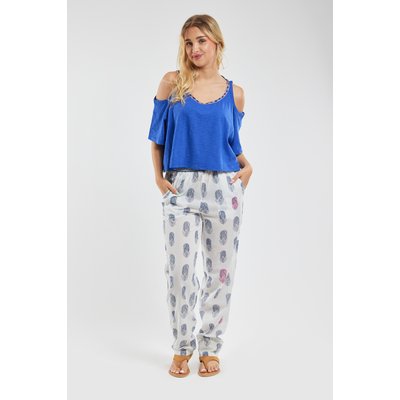 Pantalon élastiqué en coton COCON ARMOR-LUX