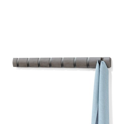 Portemanteau mural bois 8 patères  Flip UMBRA