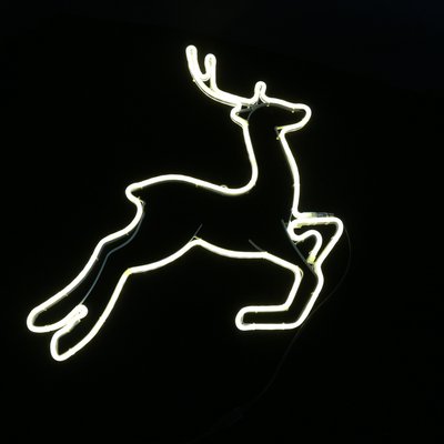Lampe Neon Rennes de noel 36 cm DOUCEUR D'INTÉRIEUR