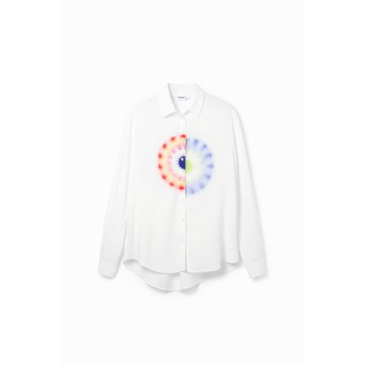Chemise géométrique viscose DESIGUAL