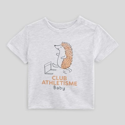 T-shirt manches courtes imprimé en coton BIO GOTS BOUT'CHOU