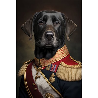 Tableau mural chien militaire CEANOTHE