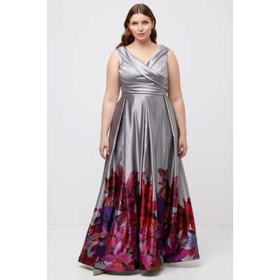 Robe de soirée, bordure, ligne en A ULLA POPKEN