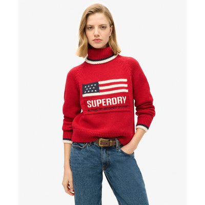 Pull en maille à col roulé Americana SUPERDRY