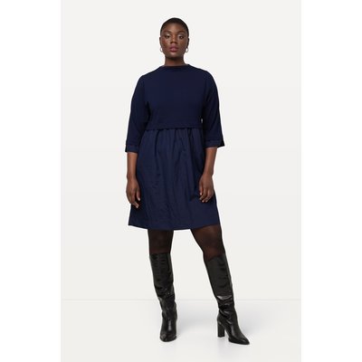 Robe midi à col montant et manches 3/4 ULLA POPKEN