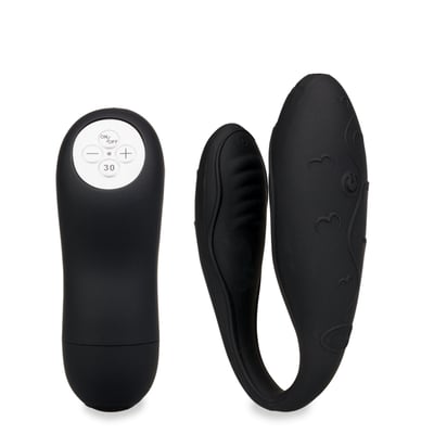 Stimulateur couple Lov'Inside™ télécommandé - noir LOVE AND VIBES