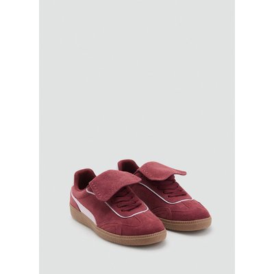 Tennis combinées cuir daim MANGO TEEN