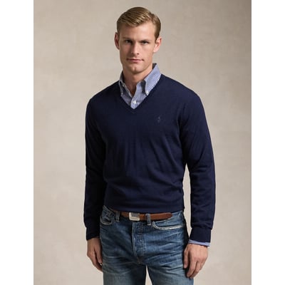 Maglione in lana scollo a v in maglia grossa POLO RALPH LAUREN