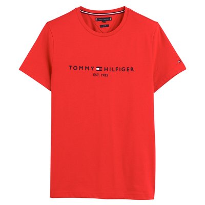 T-shirt manches courtes col rond logo brodé TOMMY HILFIGER