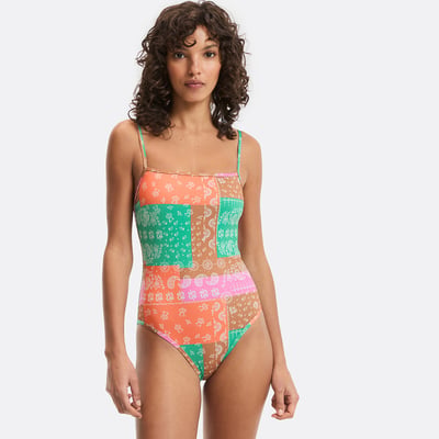 Bandana print swimsuit LA REDOUTE COLLECTIONS