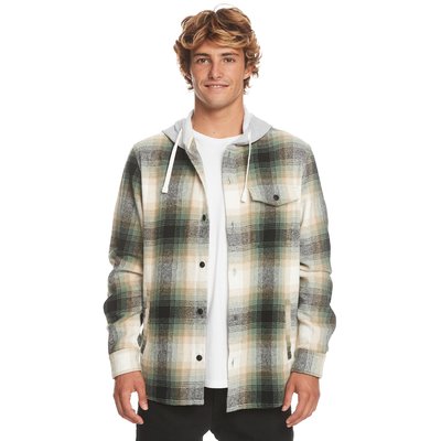 Chemise a carreaux avec capuche homme clearance
