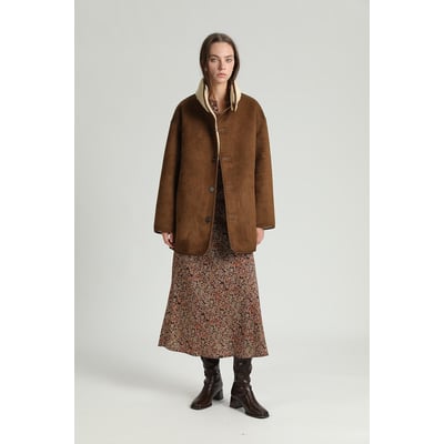 Veste en sherpa réversible SEE U SOON