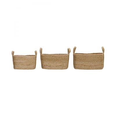 Lot de 3 paniers de rangement Stella h 17 cm HOUSE DOCTOR