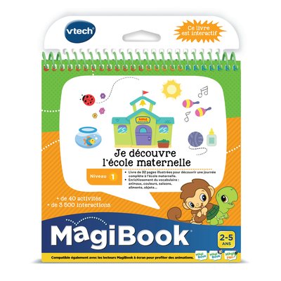Jeu éducatif MagiBook-je découvre l'école maternelle VTECH