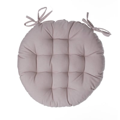 Galette de chaise ronde en coton ANJALI ATMOSPHERA