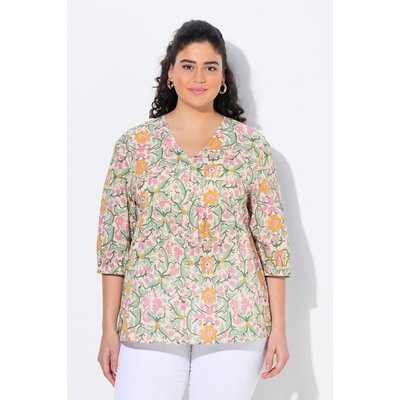 Chemisier, motif floral, coupe évasée ULLA POPKEN