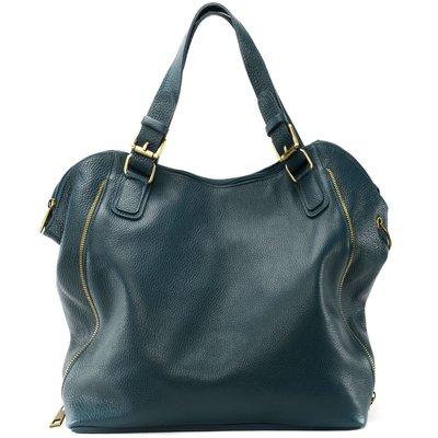 Grand sac à main en cuir grainé italien CAMELIA OH MY BAG