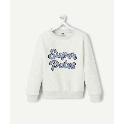 Sudadera con cuello redondo y manga larga TAPE A L'OEIL