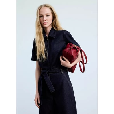 Combinaison jean ceinture MANGO