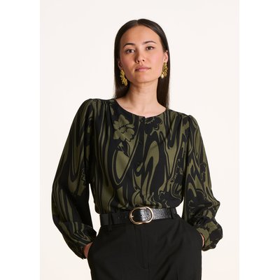 Chemise encolure ronde à imprimé LA FEE MARABOUTEE