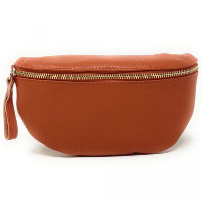 Sac banane en cuir grainé italien LOU-DO OH MY BAG