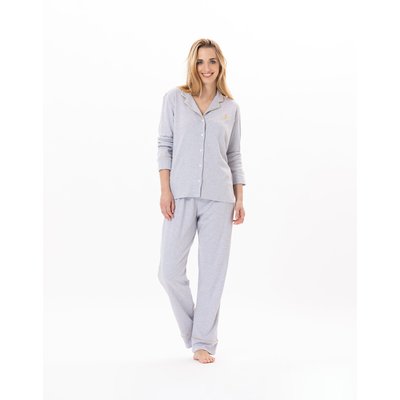 Pyjama boutonné en coton GARANCE 806 LE CHAT