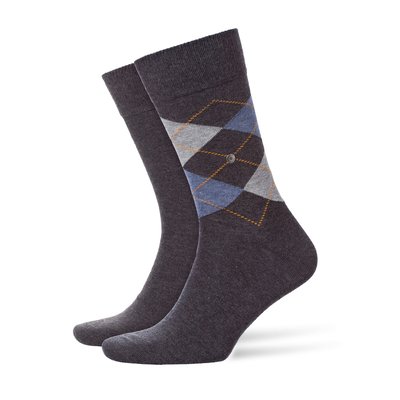 Chaussettes Unies Et Motifs Losange, Lot De 2 Pair BURLINGTON