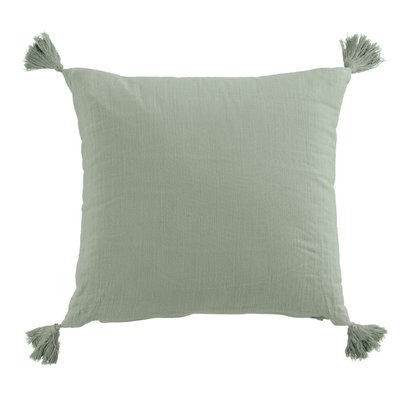 Coussin Double Gaze Coton Gaia EDEN